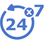 穩定性[#]系統7x24小時全天候運行，保障監控管制無間斷。