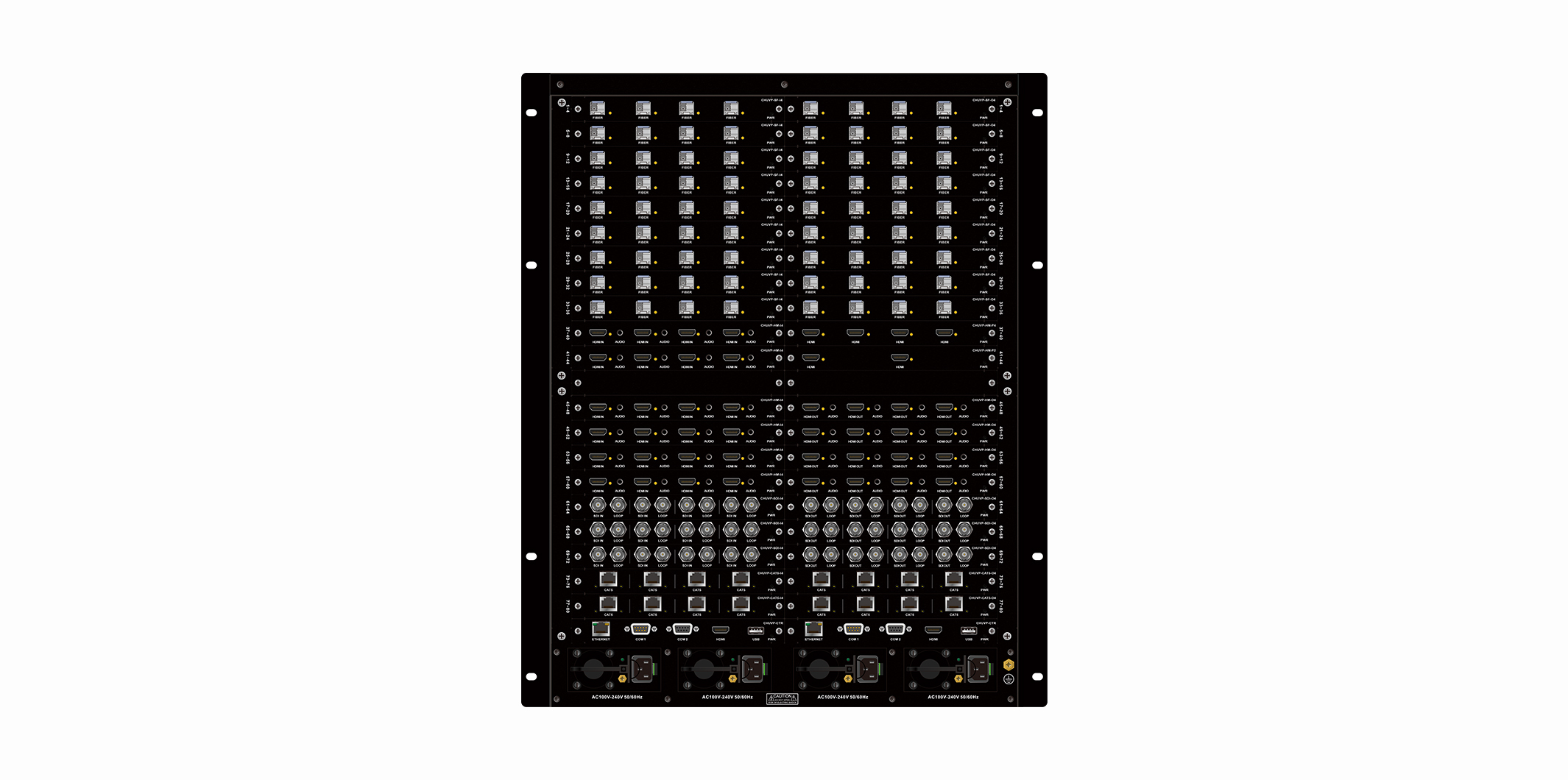 160路插卡處理器機箱